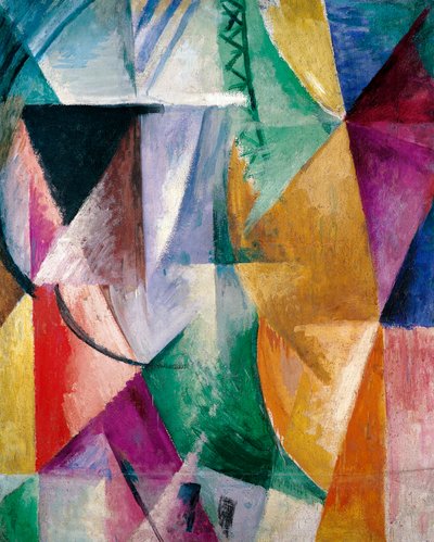 Ventana, estudio para tres ventanas de Robert Delaunay