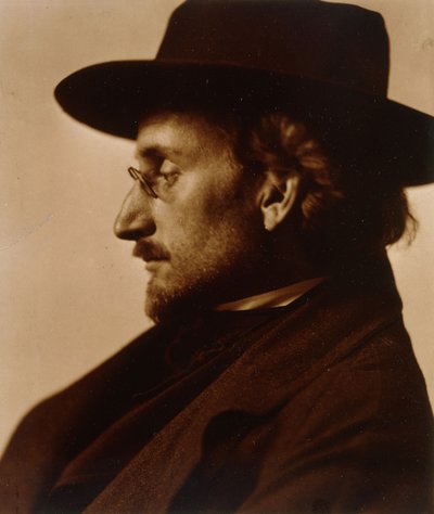 Retrato de Frederick Holland Day de Perfil, c.1900-1910 de Robert Demachy