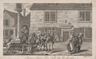 Juramento en Highgate de Robert Dighton
