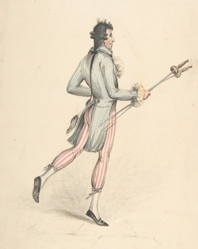Diseño de vestuario, siglos XVIII-XIX de Robert Dighton