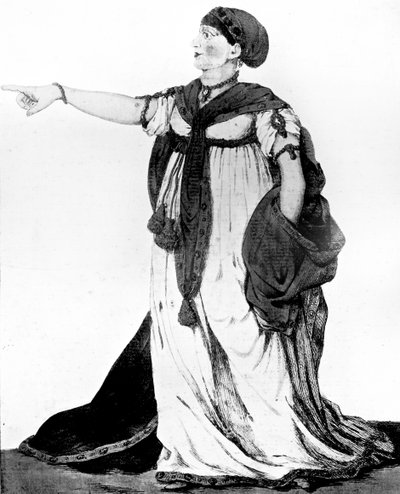 ¡Detente! - Pizarro - ¡Escúchame! Si no siempre con justicia, al menos actúa siempre con grandeza, 1799 de Robert Dighton