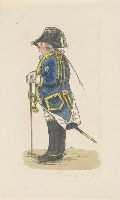 Retrato de Guillermo V, Príncipe de Orange-Nassau de Robert Dighton