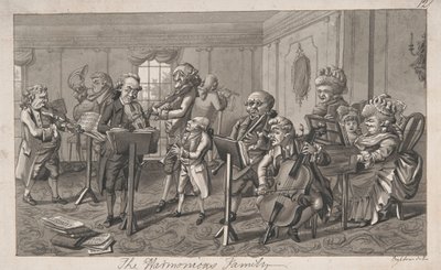La familia armoniosa de Robert Dighton