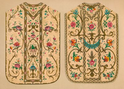 Casullas bordadas por Luigi & Ersilia Martini, 1893 de Robert Dudley