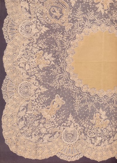 Pañuelo de encaje de Bruselas de Robert Dudley