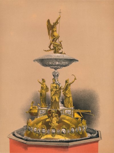 Pieza de presentación al Burgomaestre C. De Bruckere, 1893 de Robert Dudley