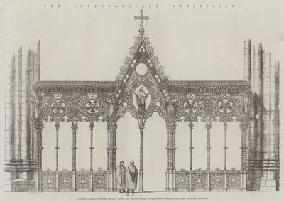 La Exposición Internacional (grabado) de Robert Dudley