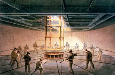 La colocación del cable telegráfico transatlántico, 1865-1866 de Robert Dudley