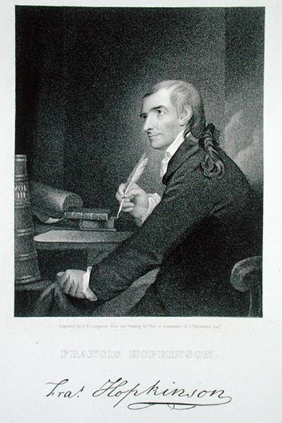 Francis Hopkinson (1738-91) grabado por James Barton Longacre (1794-1869) de Robert Edge (after) Pine
