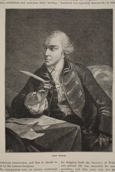 John Wilkes, ilustración de 