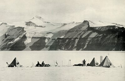 Campamento bajo la Cordillera Salvaje, 20 de diciembre de 1911 de Robert Falcon Scott