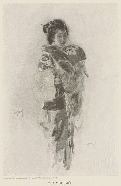 La Mousmee, ilustración de 