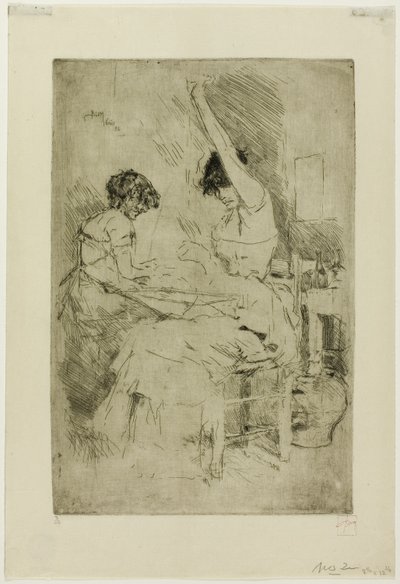 Ensartadores de Cuentas, Venecia de Robert Frederick Blum