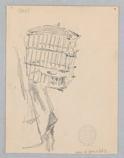 Jaula de pájaros de Robert Frederick Blum