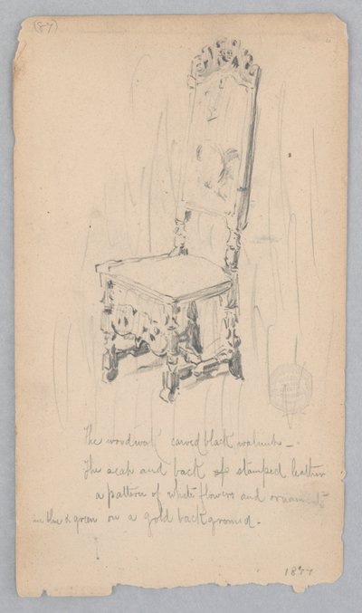Silla de Robert Frederick Blum
