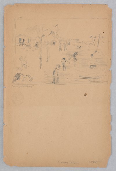 Coney Island, Brooklyn, NY de Robert Frederick Blum