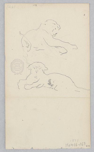 Perro de Robert Frederick Blum