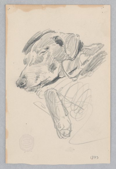 Perro de Robert Frederick Blum