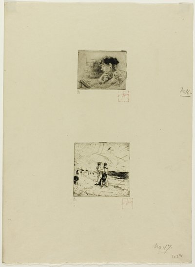 Niña Leyendo de Robert Frederick Blum