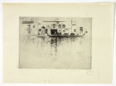 Góndolas y Palacio Veneciano de Robert Frederick Blum