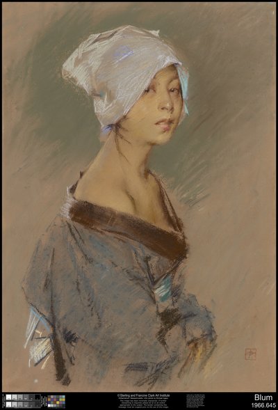 Chica japonesa, 1890 de Robert Frederick Blum