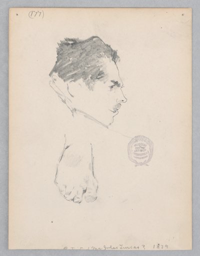 Hombre de Robert Frederick Blum