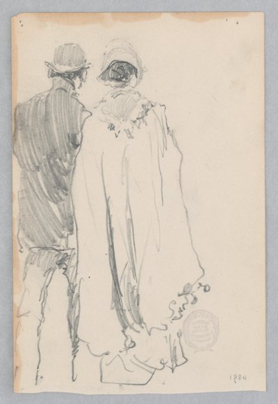Hombre y mujer de Robert Frederick Blum