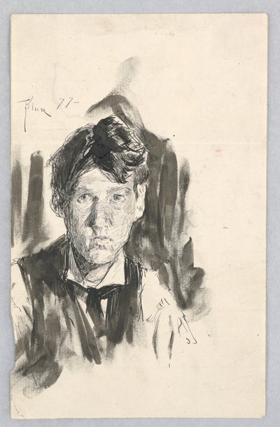 Retrato de Kenyon Cox de Robert Frederick Blum