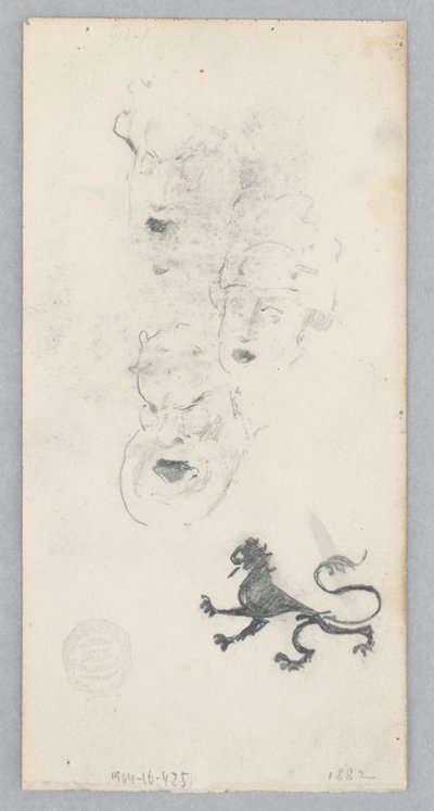 León rampante de Robert Frederick Blum