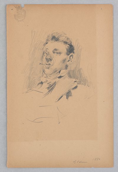 Autorretrato de Robert Frederick Blum