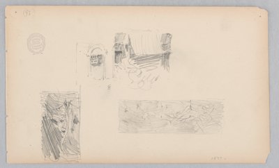 Escena de calle de Robert Frederick Blum
