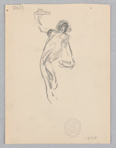 Estudio para una mujer bailando, "Estados de ánimo para la música", Mendelssohn Glee Club, Nueva York, NY de Robert Frederick Blum