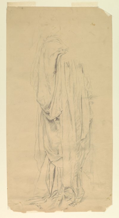 Estudio para una mujer, "Festival de la Vendimia," Mendelssohn Glee Club, Nueva York, NY de Robert Frederick Blum