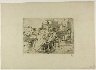 Sin título (Niñas rezando) de Robert Frederick Blum