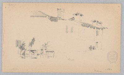 Vista de Roma, Italia de Robert Frederick Blum