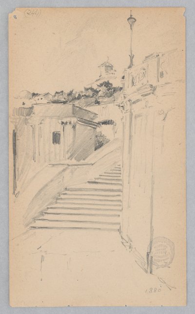 Vista de Roma, Italia de Robert Frederick Blum