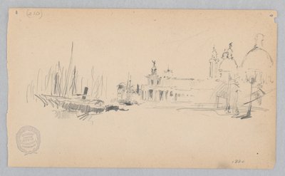Vista de Venecia, Italia de Robert Frederick Blum