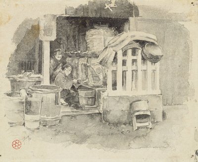 Donde se vende sake, 1890 de Robert Frederick Blum