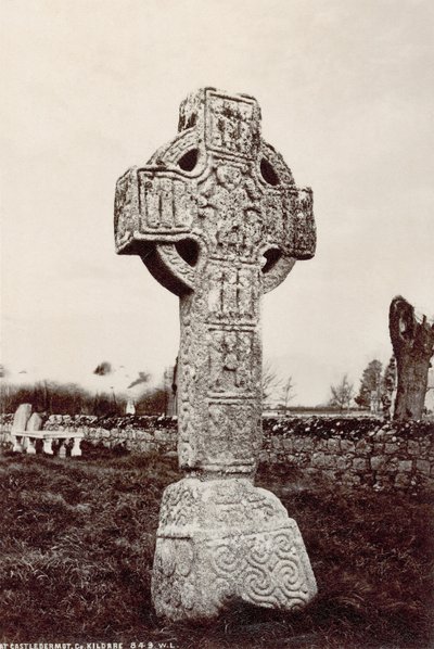 La Cruz Alta del Norte en Castledermot, Co. Kildare, Irlanda de Robert French