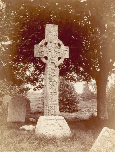 La Cruz Alta del Sur en Castledermot, Co. Kildare, Irlanda de Robert French