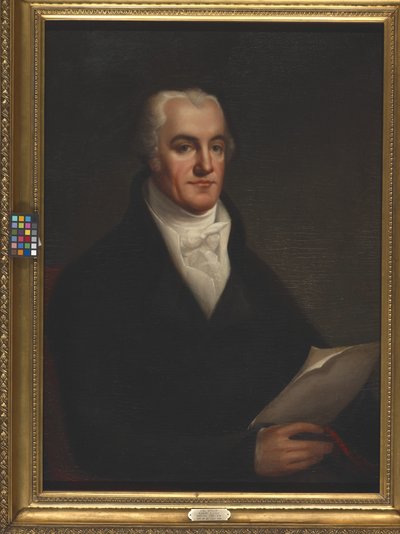 Retrato de Joel Barlow (óleo sobre lienzo) de Robert Fulton