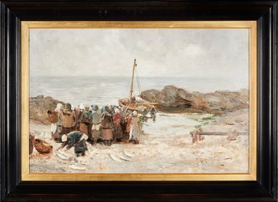 El regreso de los pescadores de Robert Gemmell Hutchison