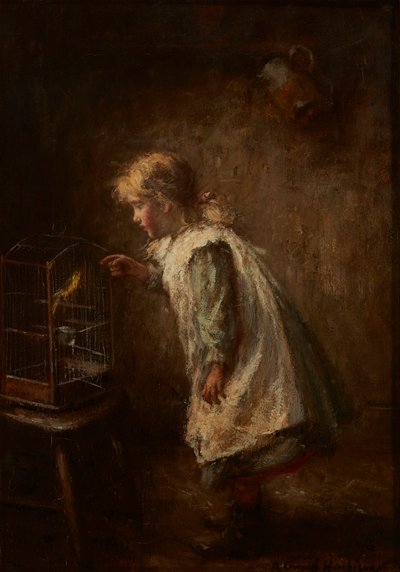 El canario mascota de Robert Gemmell Hutchison