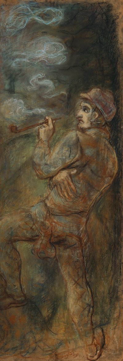 Fumador, 1917 de Robert Genin
