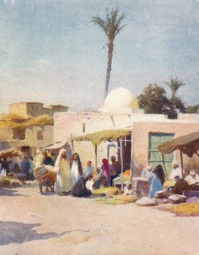 Un Rincón en la Plaza del Mercado, c1880, 1904 de Robert George Talbot Kelly