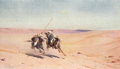 Un duelo, c1880 de Robert George Talbot Kelly