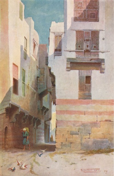 Una calle en Bulak, c1880, 1904 de Robert George Talbot Kelly