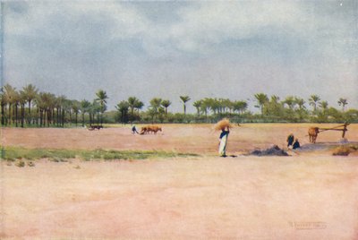 Esbet-El-Ekiad - Tierra de Goshen, c. 1880, 1904 de Robert George Talbot Kelly