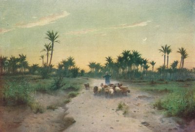 En la tierra de Goshen - Tarde de Robert George Talbot Kelly