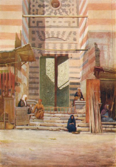 Las Puertas de Bronce de El-Maristán El-Kelaun, c1880, 1904 de Robert George Talbot Kelly